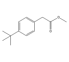 對(duì)叔丁基苯乙酸甲酯 33155-60-1;3549-23-3